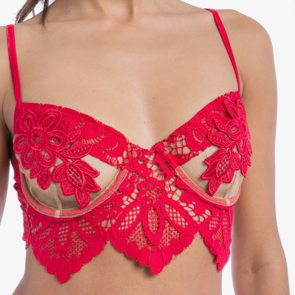 NWOT For Love and Lemons Ruby Underwire Bralette - Picture 2 of 13